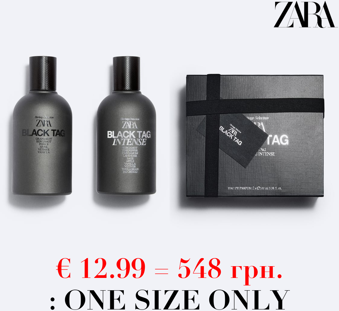 BLACK TAG + INTENSE 100ML / 3.38 oz