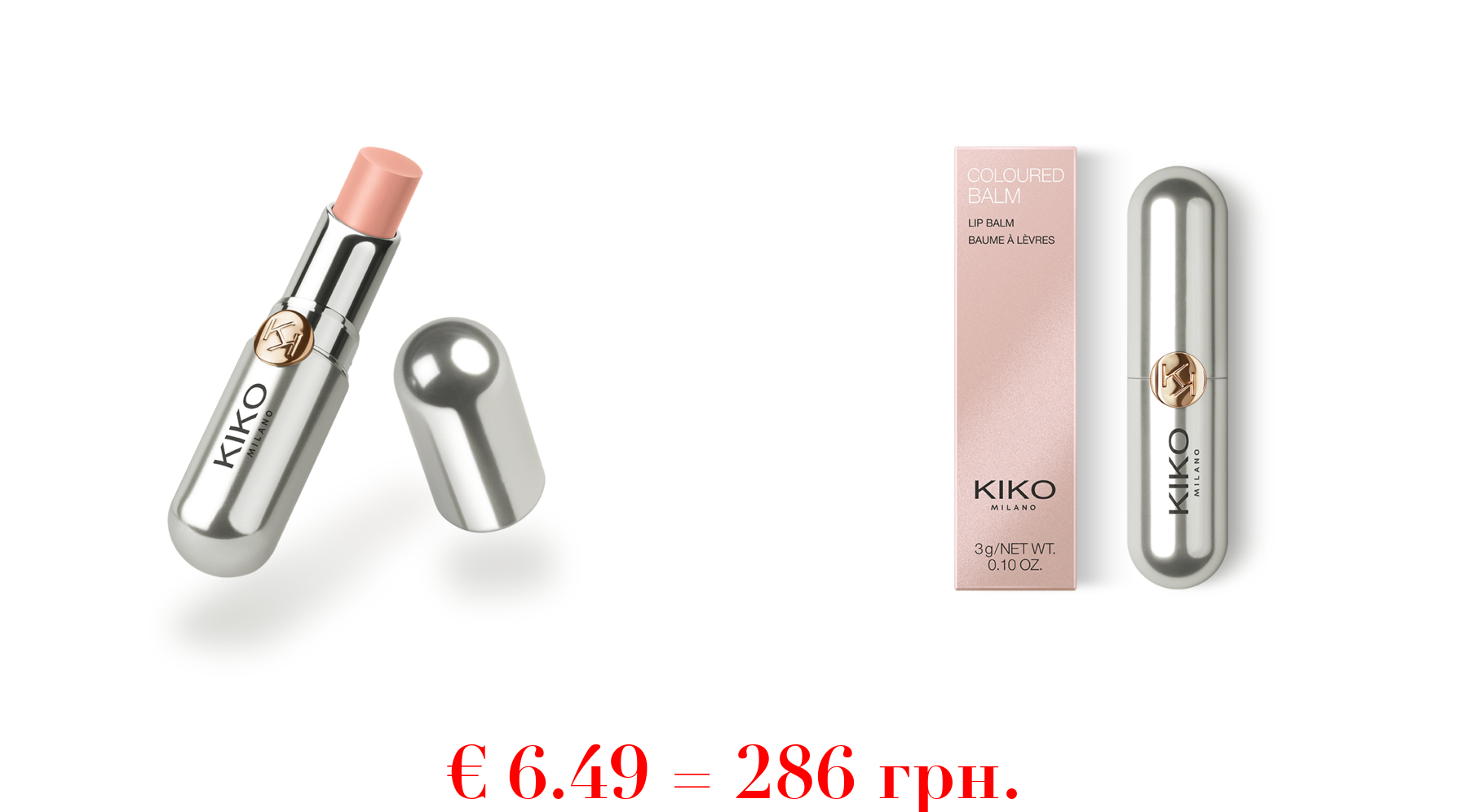 coloured balmFarbiger Lippenbalsam mit feuchtigkeitsspendender Wirkung und angenehm fruchtigem Aroma