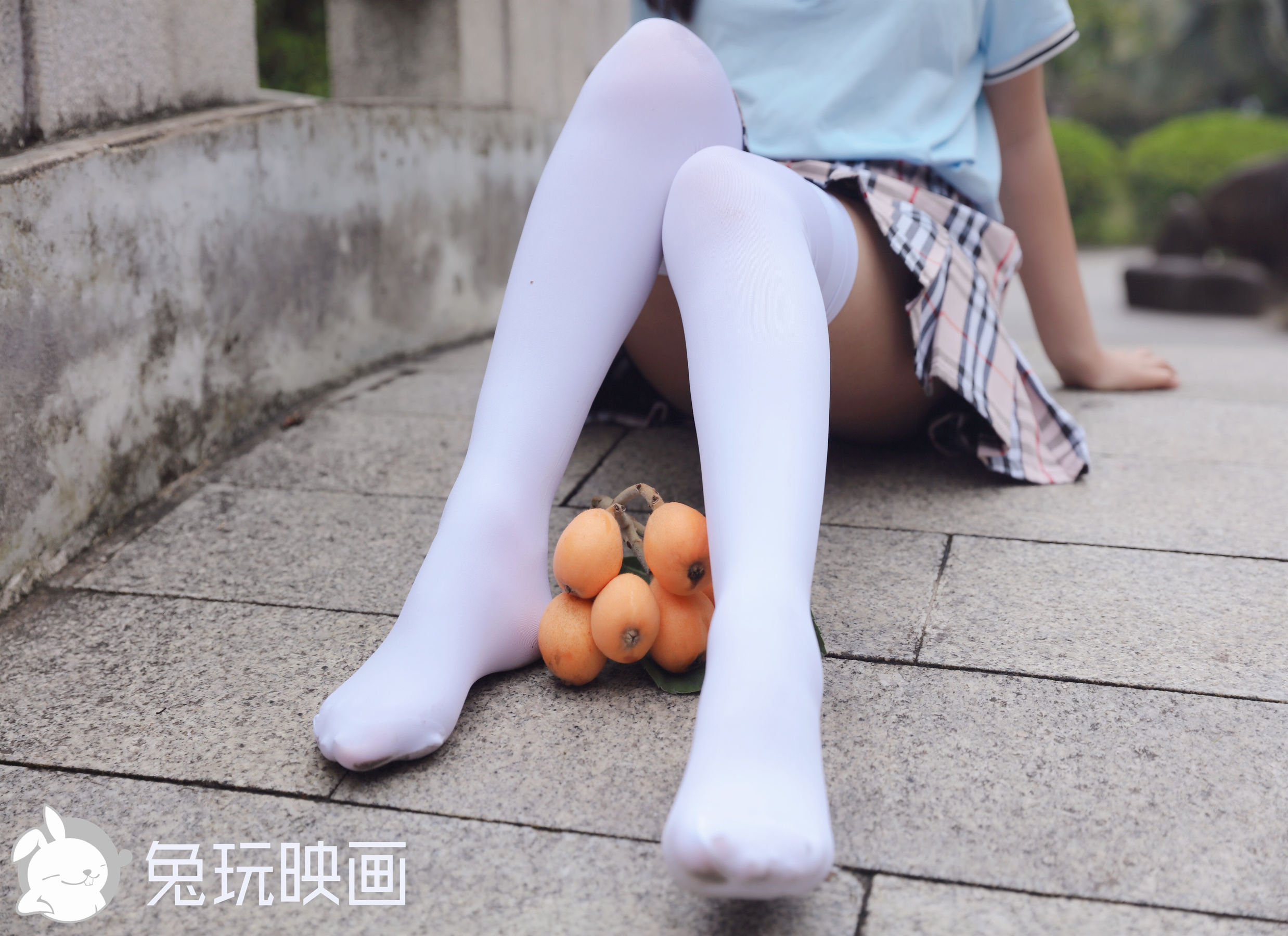 [兔玩映画]_-_枇杷和白丝-写真图集共44P 2