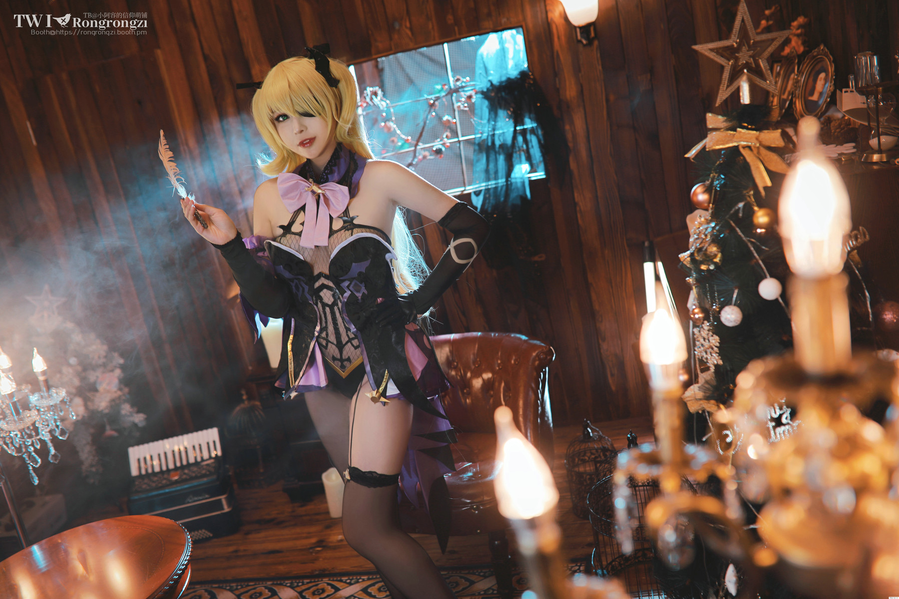 小容仔咕咕咕w Cosplay 菲谢尔 4
