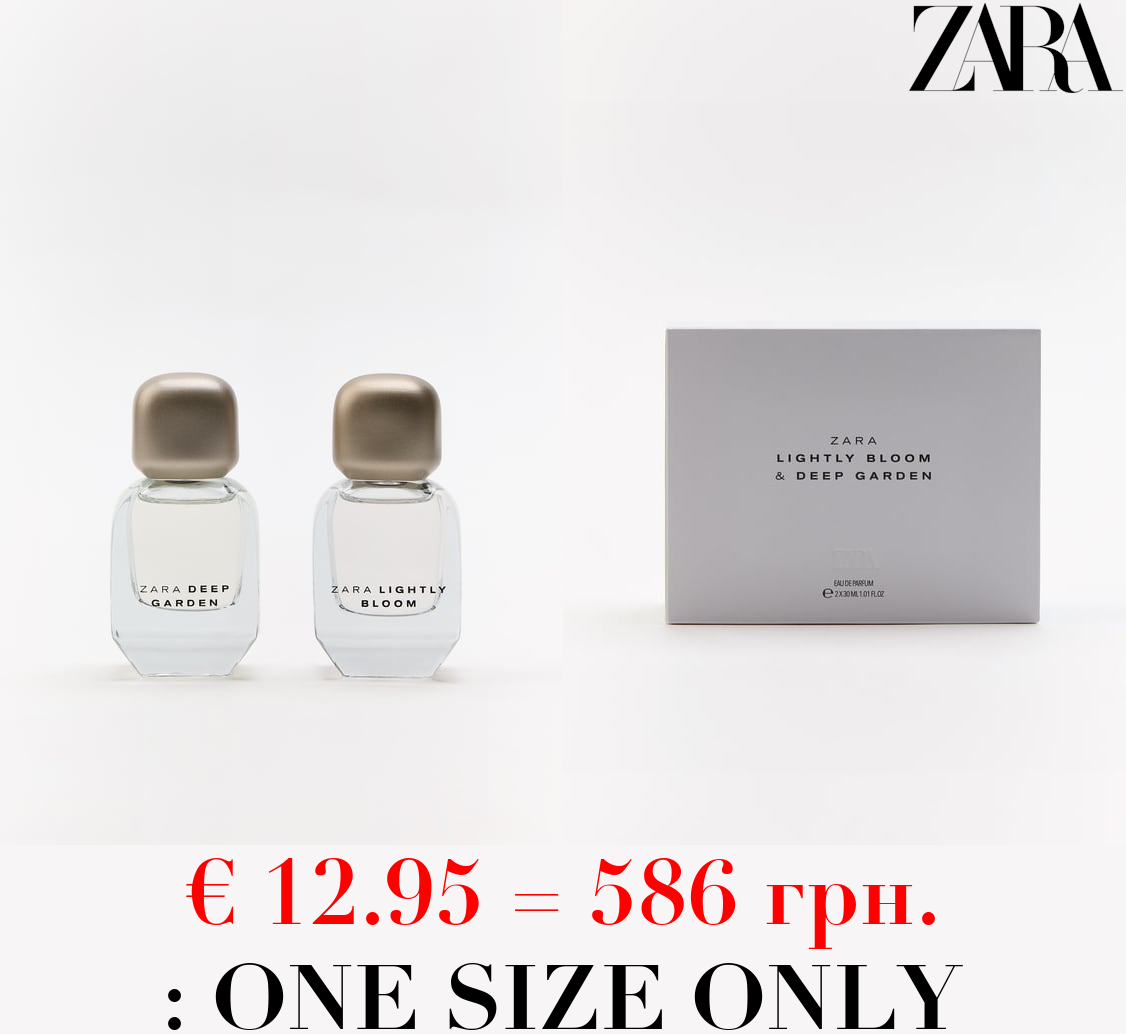 LIGHTLY BLOOM + DEEP GARDEN 2x30 ML / 1.01 oz