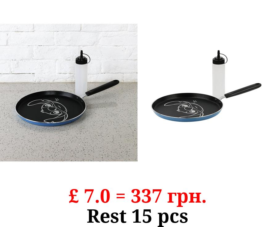 Disney Stitch Pancake Pan & Bottle
