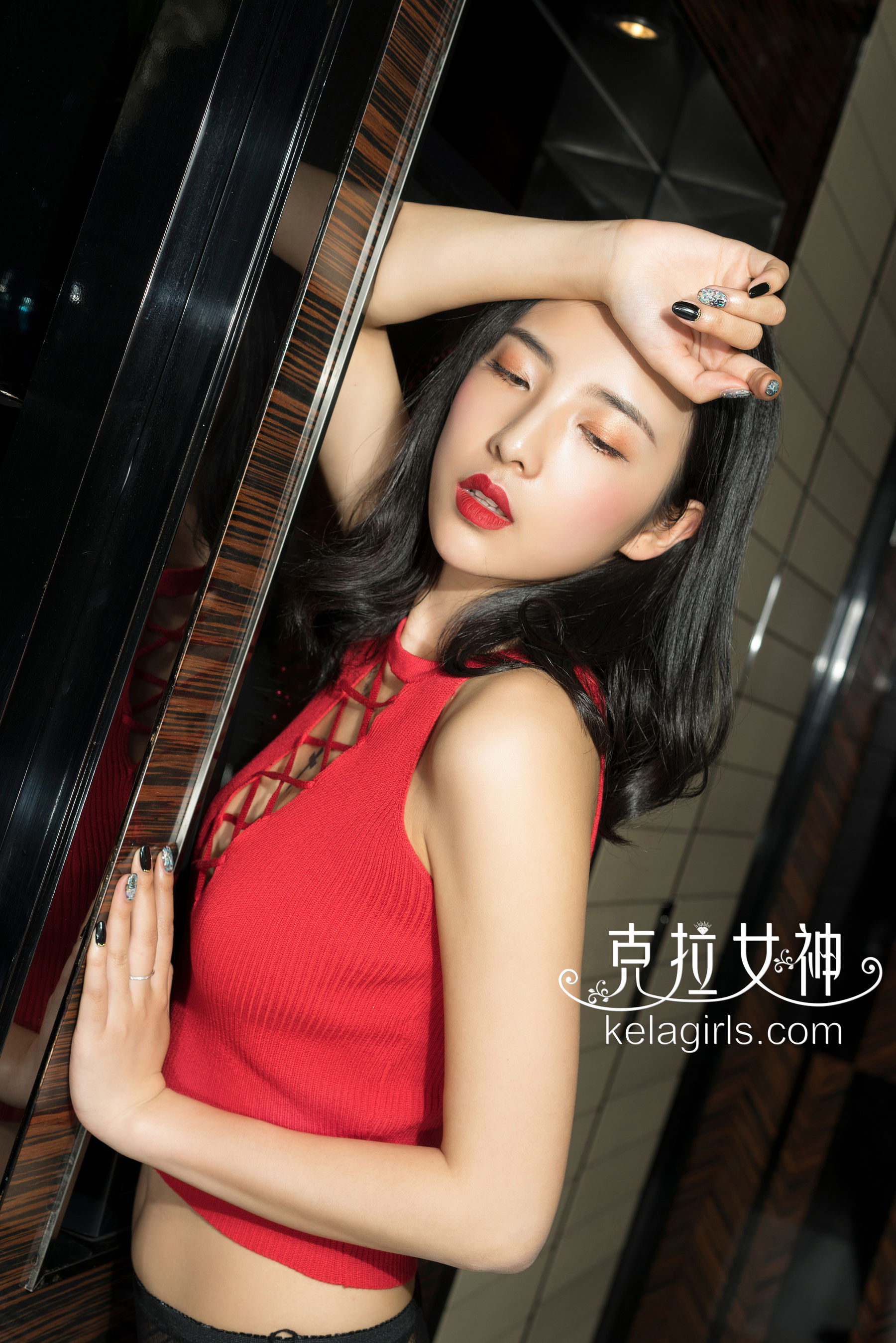 凌雪《缠丝绕网》_[克拉女神]-写真图集共46P 6