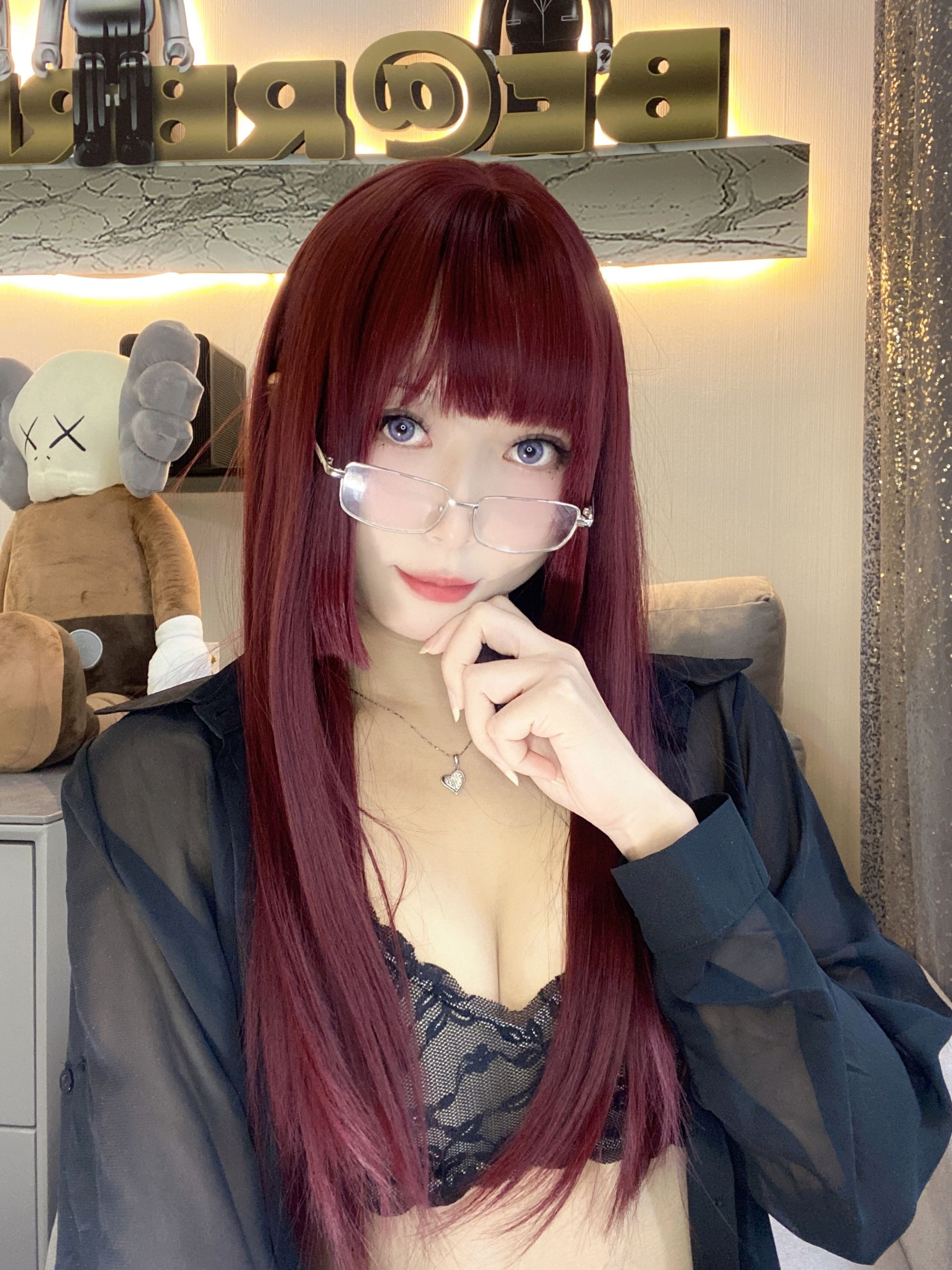 Money冷冷 - 黑衬衫 [60P2V1.11GB] 9
