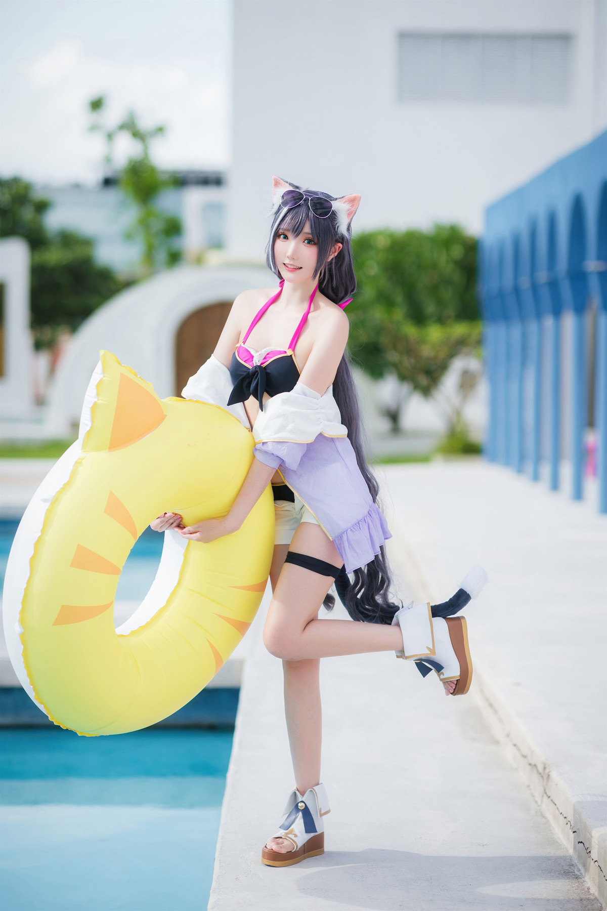 Cosplay 瓜希酱 公主连结 凯露夏日 Kyaru 18