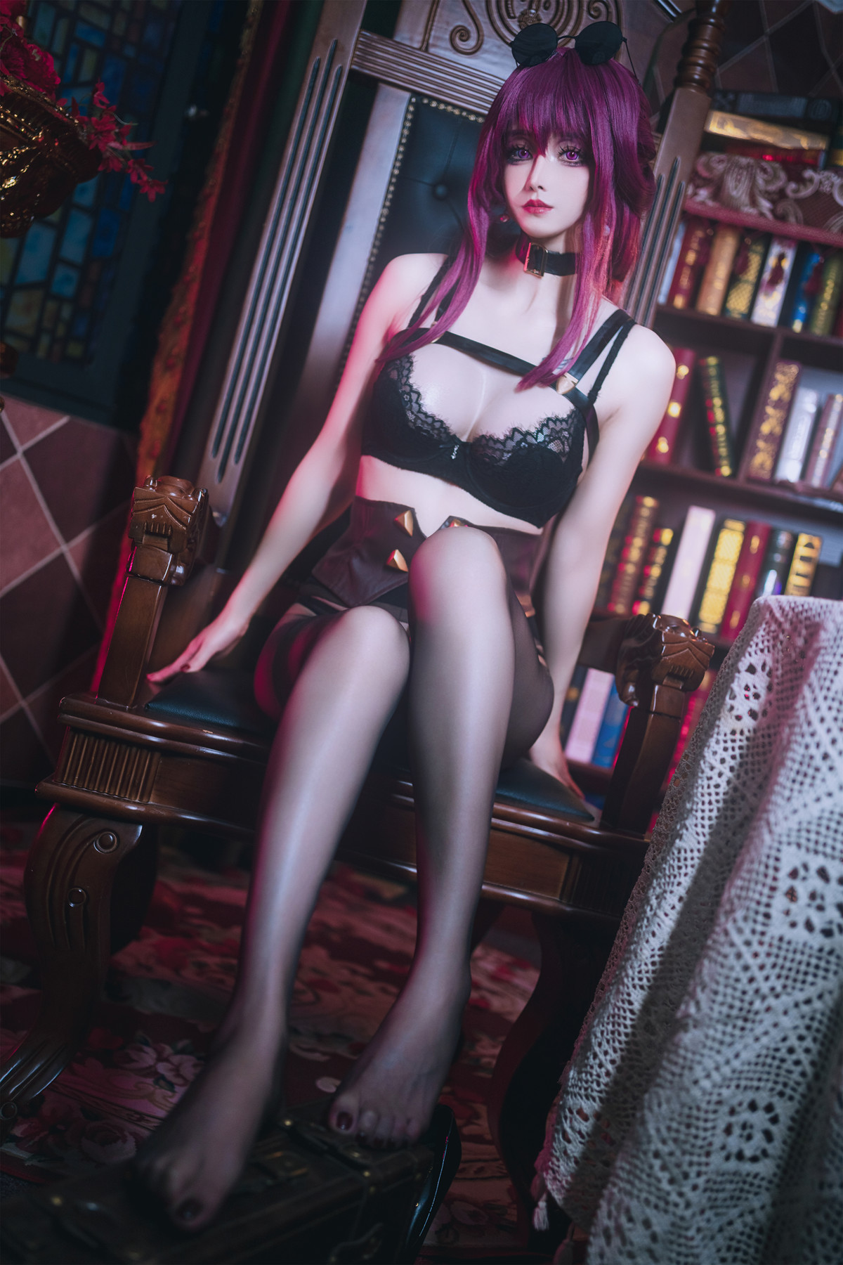 Cosplay 鹿八岁 崩坏∶星穹铁道 卡芙卡 23