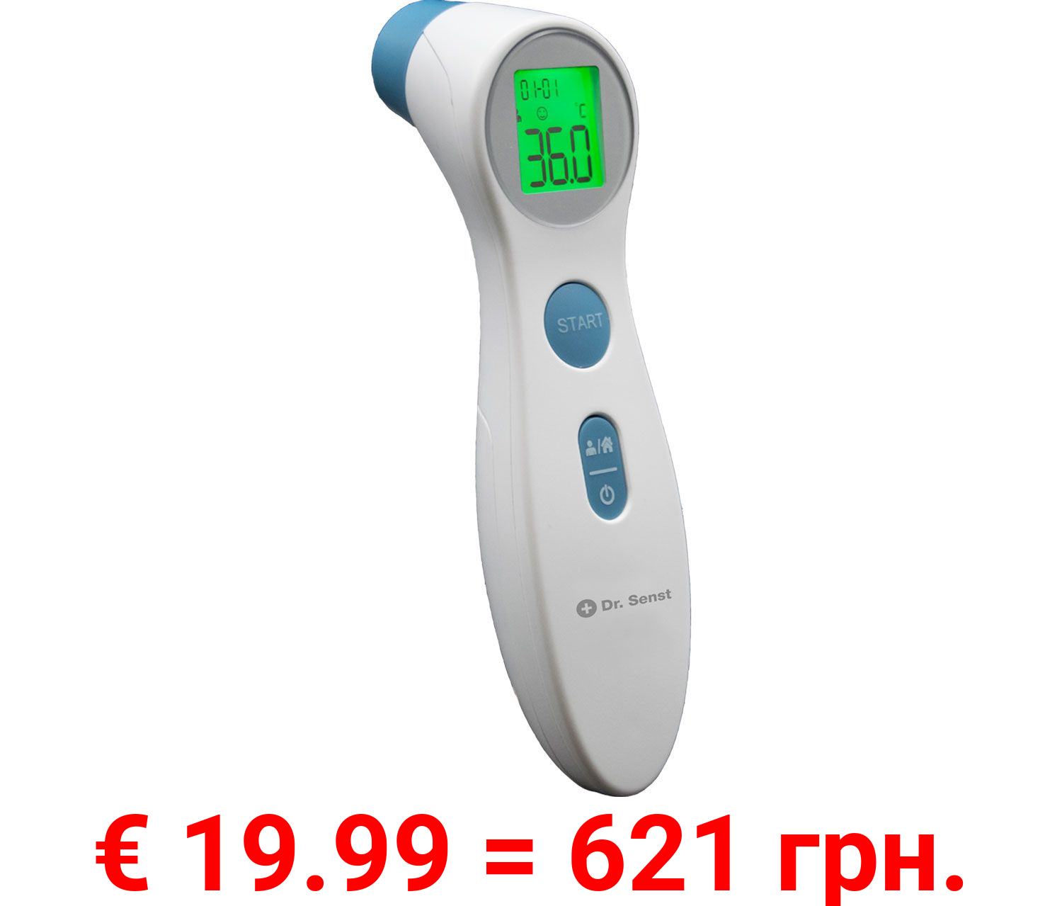 Dr. Senst Stirn-Thermometer 2in1 Infrarot