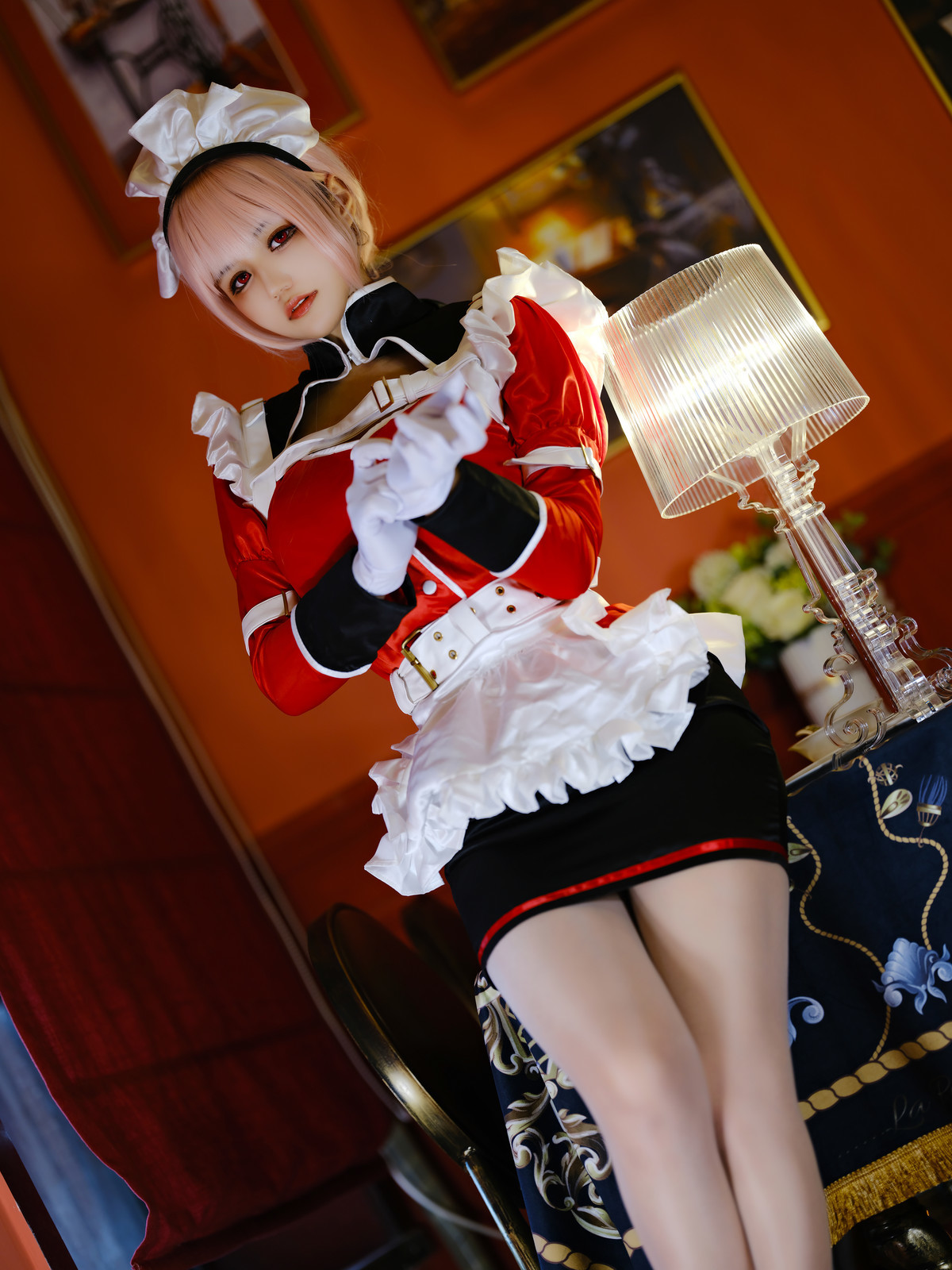 Cosplay 小仓千代w 南丁女仆 18