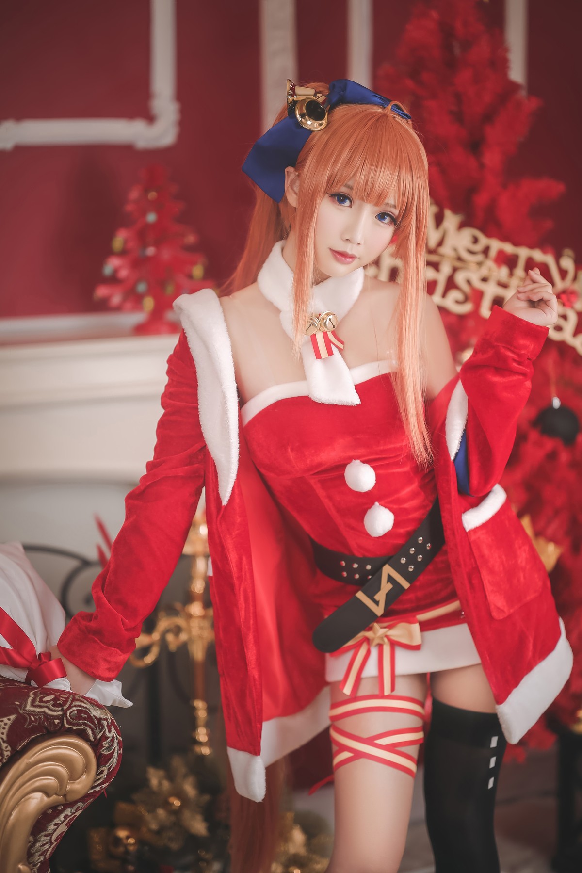 Cosplay 面饼仙儿 FAL圣诞 13