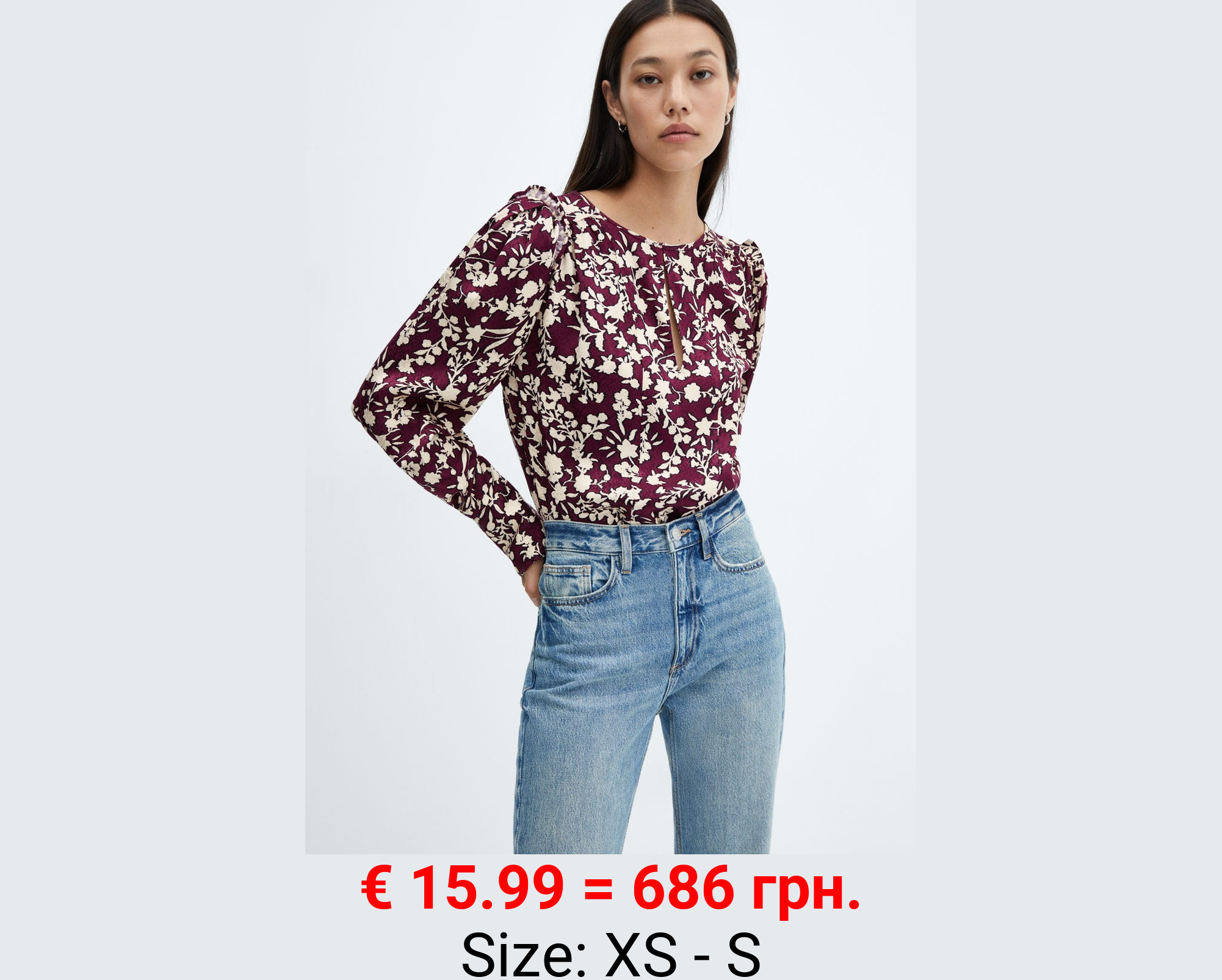 Blusa estampado floral