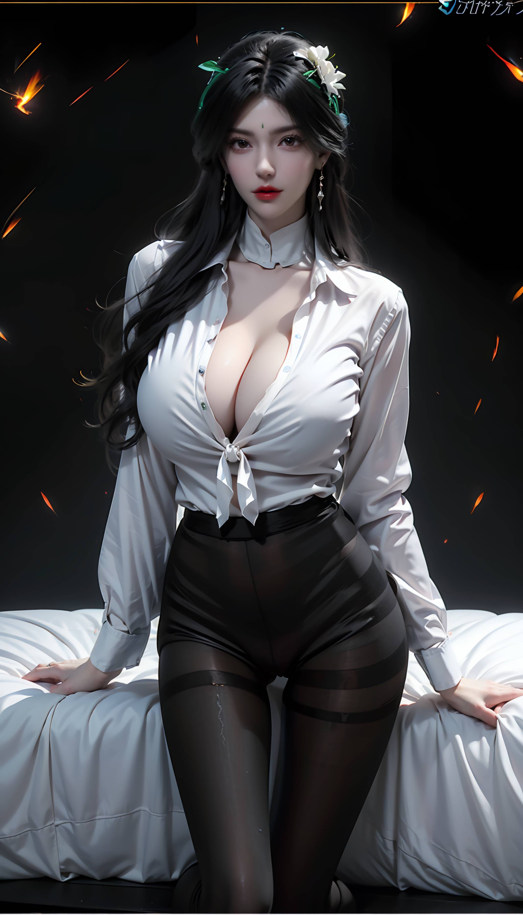 图片[33]-完美世界-柳神 黑丝衬衫-六色网