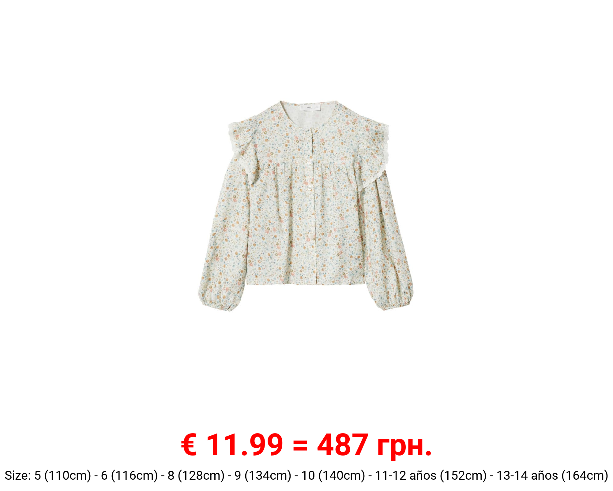 Blusa estampado floral