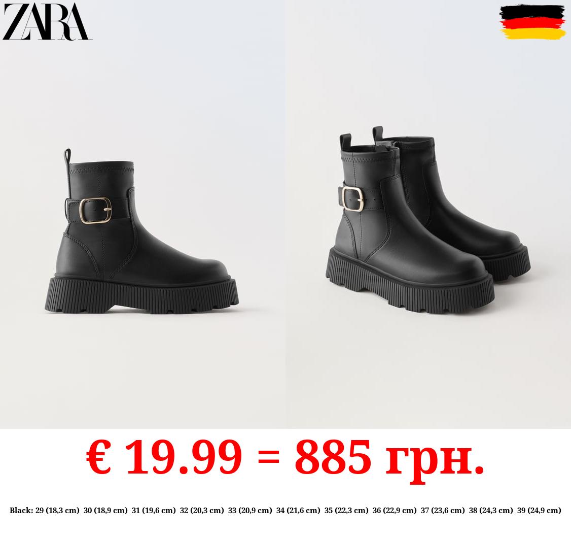 ANKLE BOOTS WITH BUCKLE