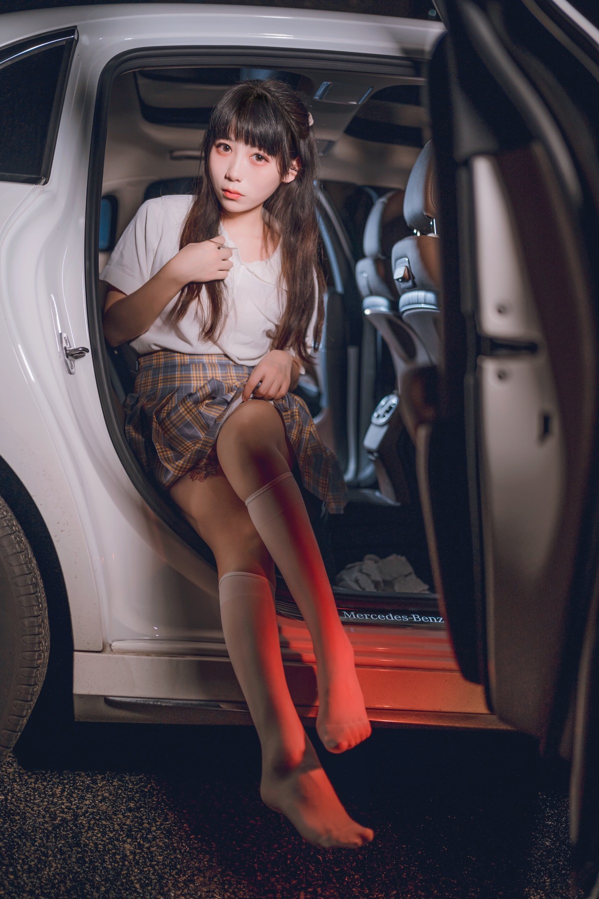 Cosplay Usejan蓝蓝 奔驰 24
