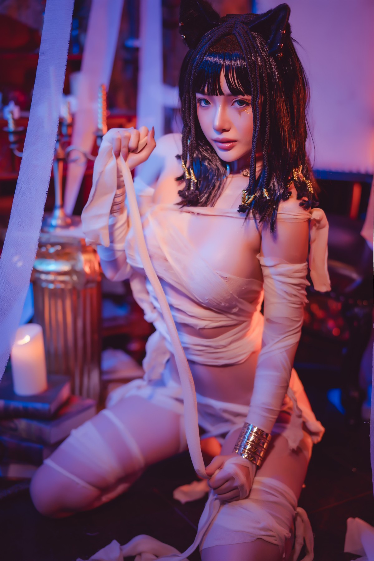 Cosplay 雯妹 木乃伊 Mummy 23