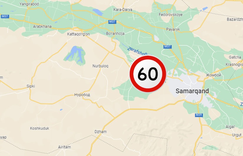 60 км/ч - в Ташкенте официально снизили максимальную скорость - 6