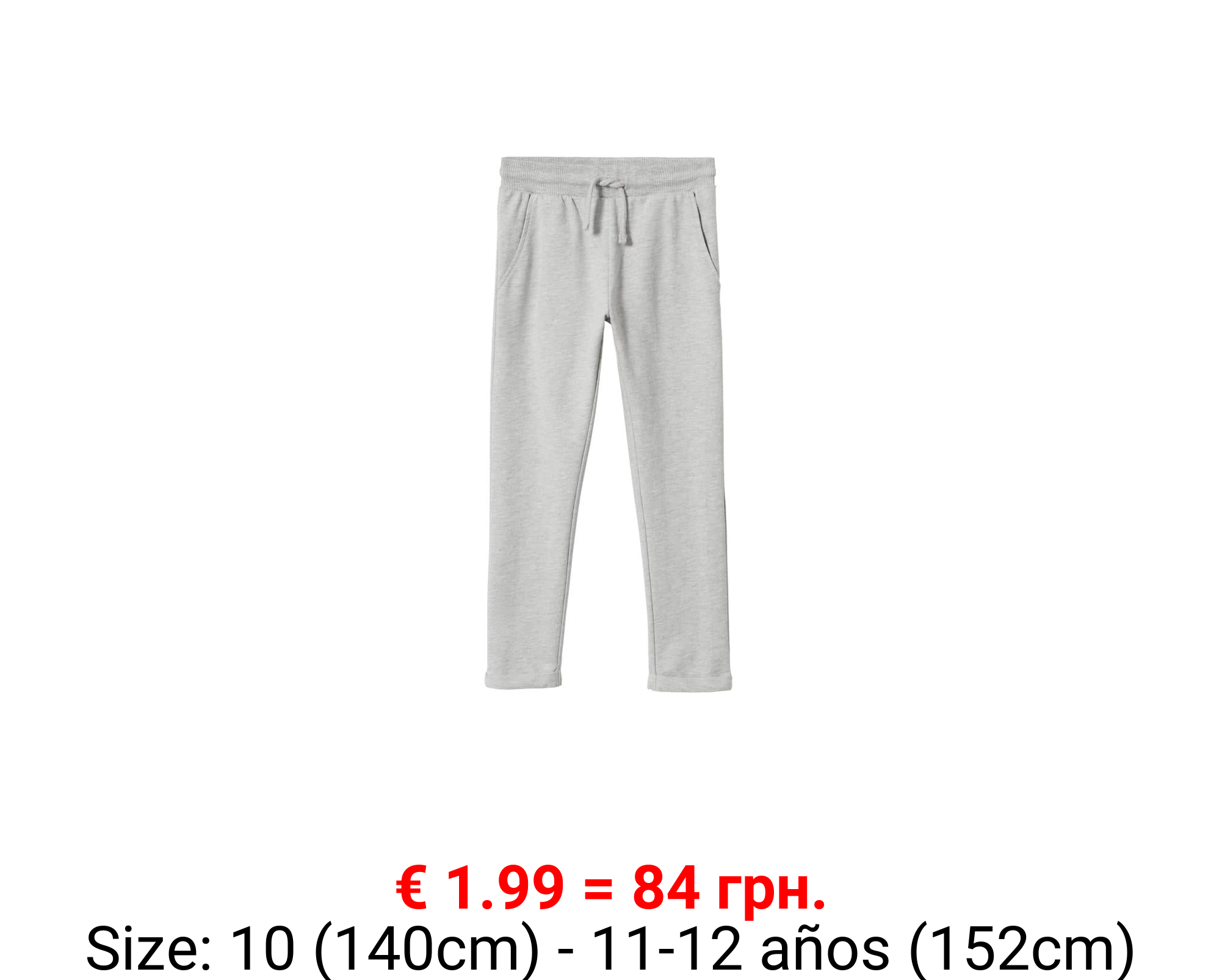 Pantalón jogger algodón