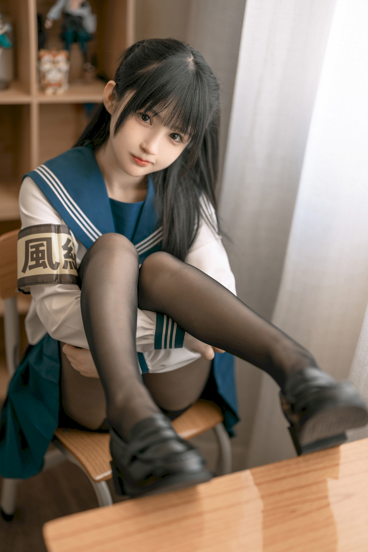 桜井宁宁 Cosplay 风纪委员 2