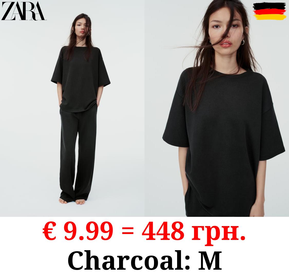 WASHED INTERLOCK T-SHIRT