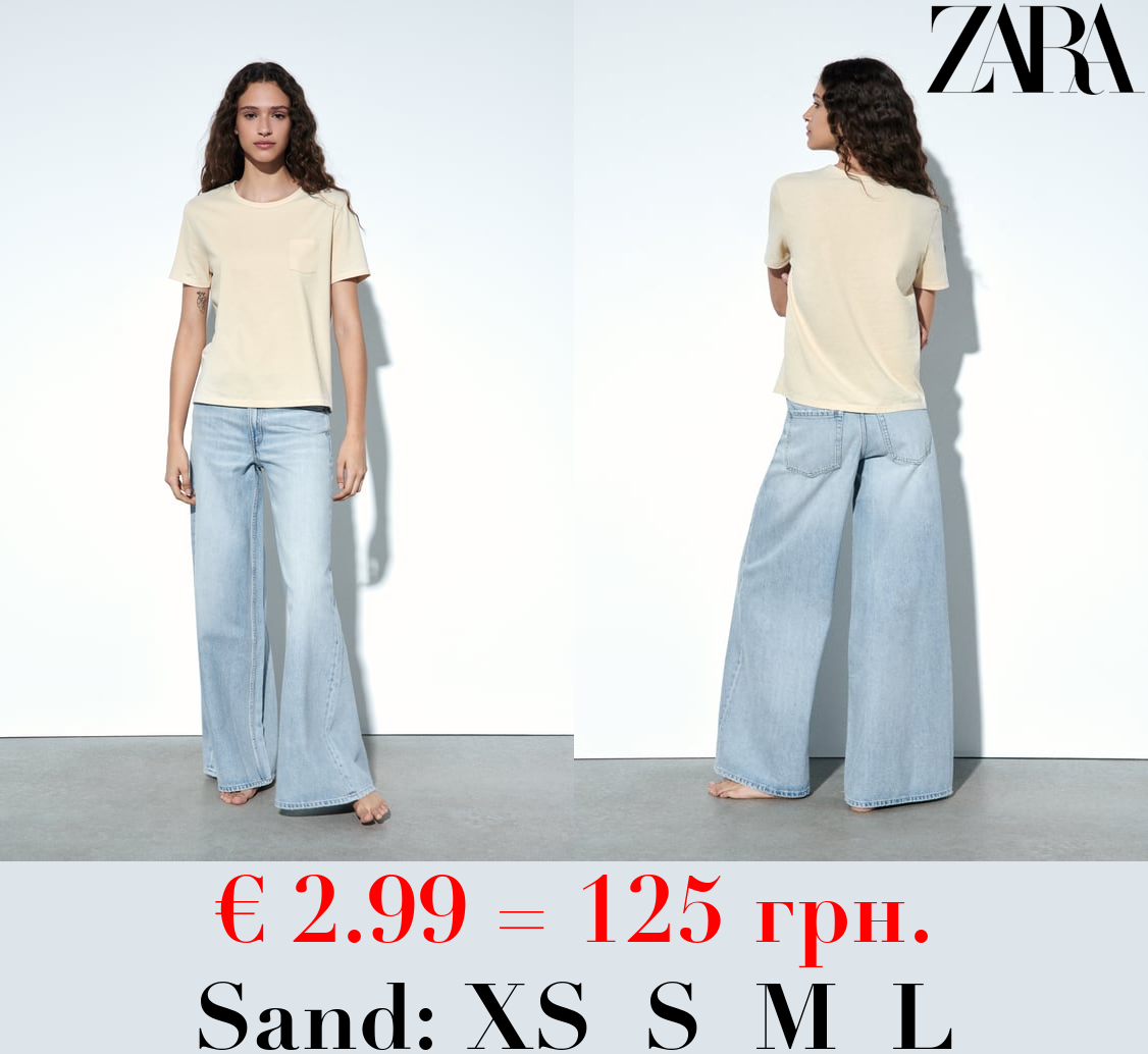 COTTON T-SHIRT WITH POCKET