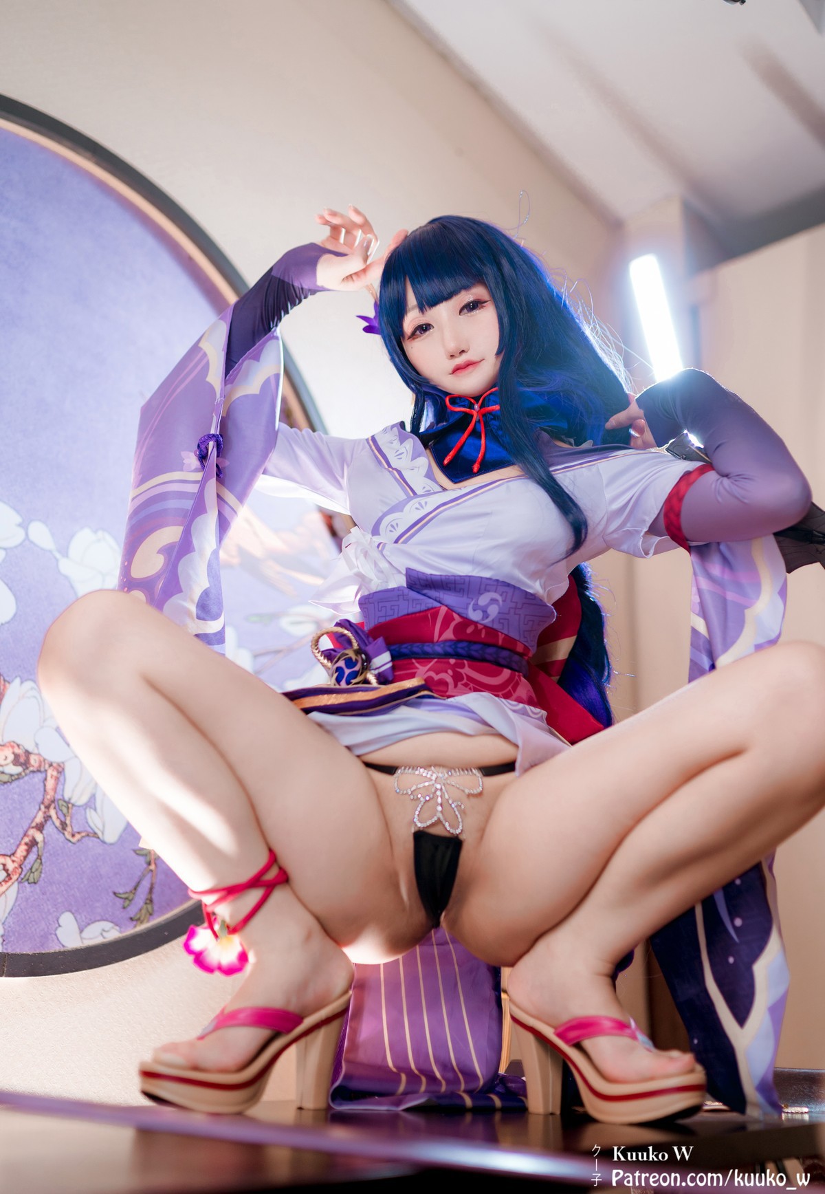 Cosplay KuukoW Baal Genshin Impact 14