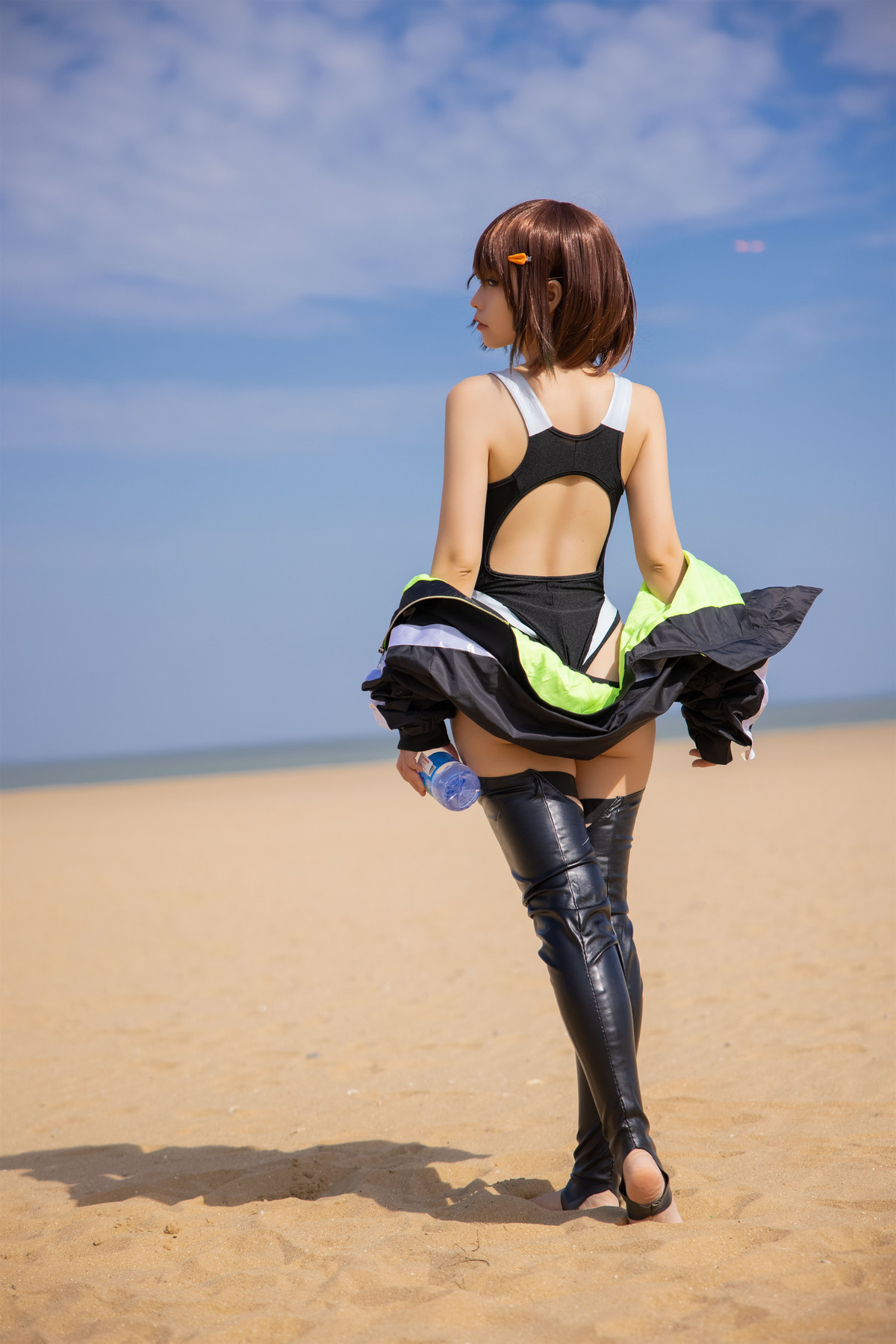 Cosplay G44不会受伤 水泳部的部長 38