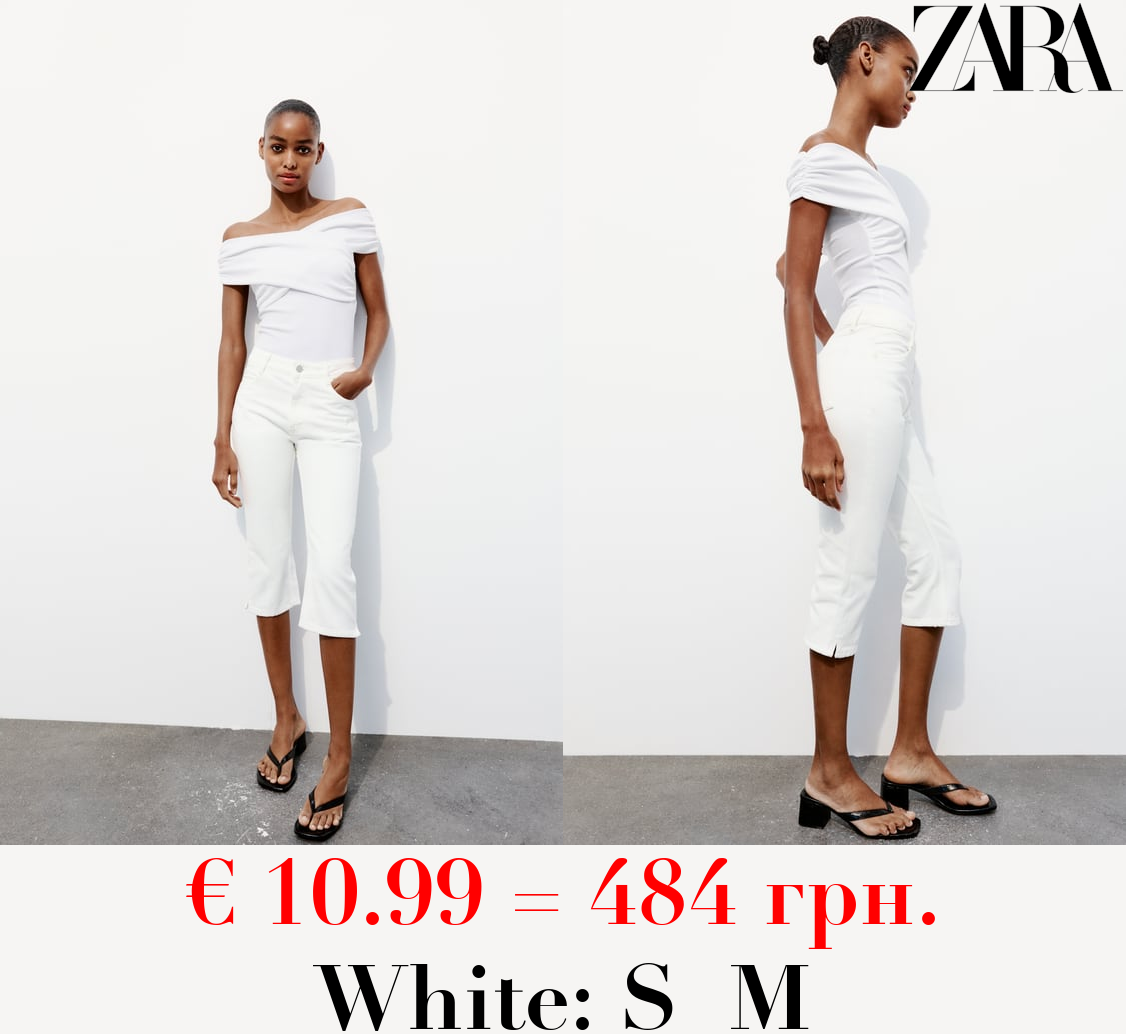 GATHERED CROSSOVER BODYSUIT