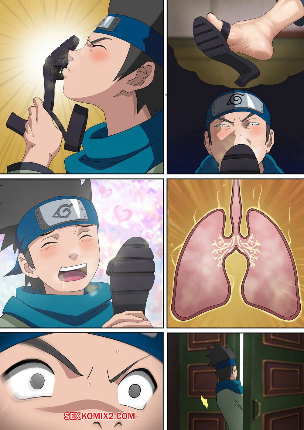 Обеденный перерыв в офисе Цунаде часть 1 - Telegraph 