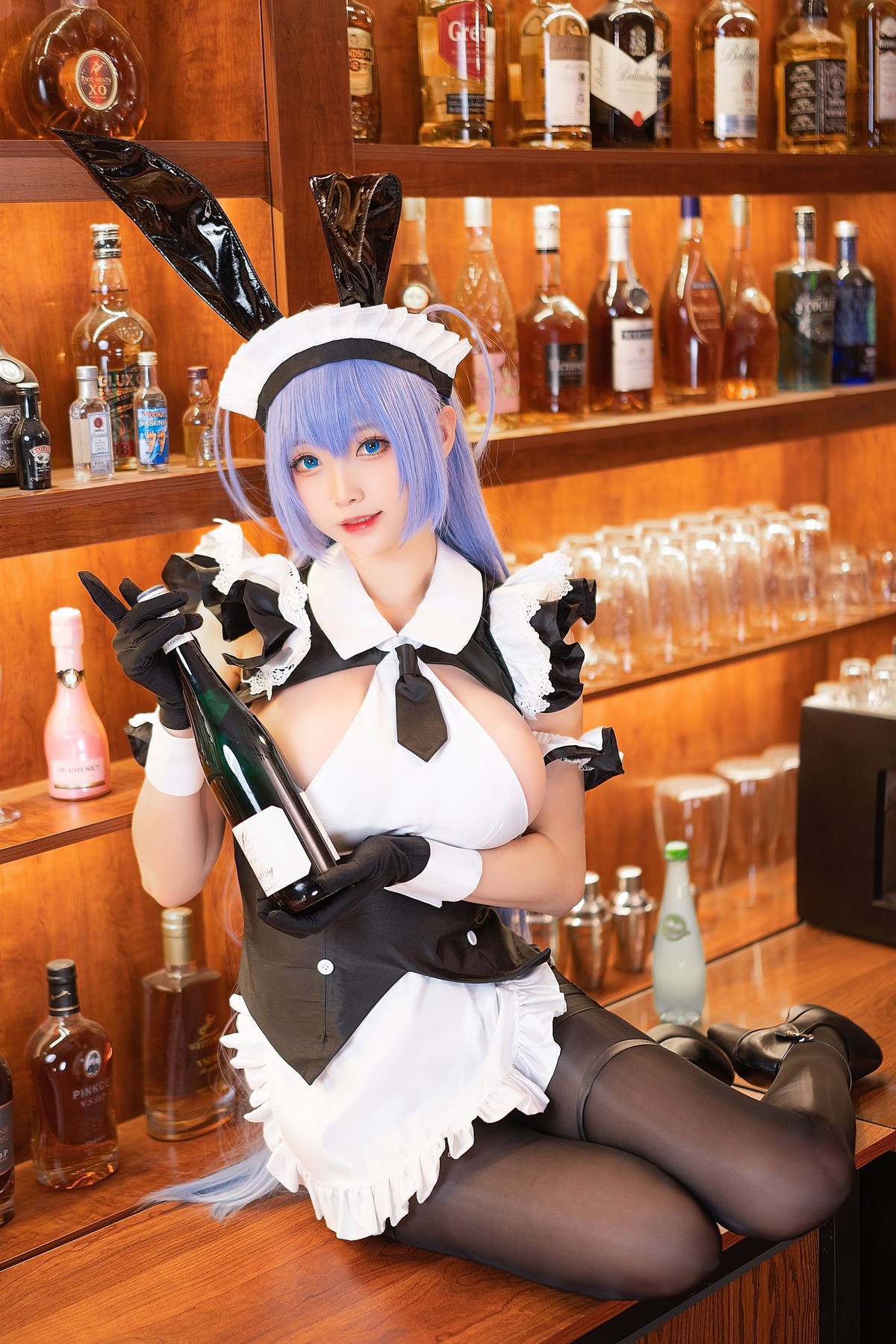 Cosplay 大大卷卷小卷 碧蓝航线 花园酒保 16