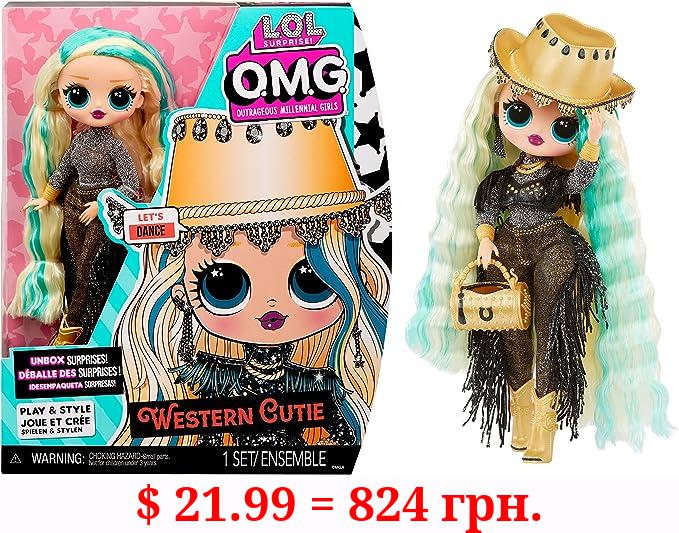 L.O.L. Surprise! O.M.G. Western Cutie Fashion Doll with Multiple Surprises and Fabulous Accessories – Great Gift for Kids Ages 4+