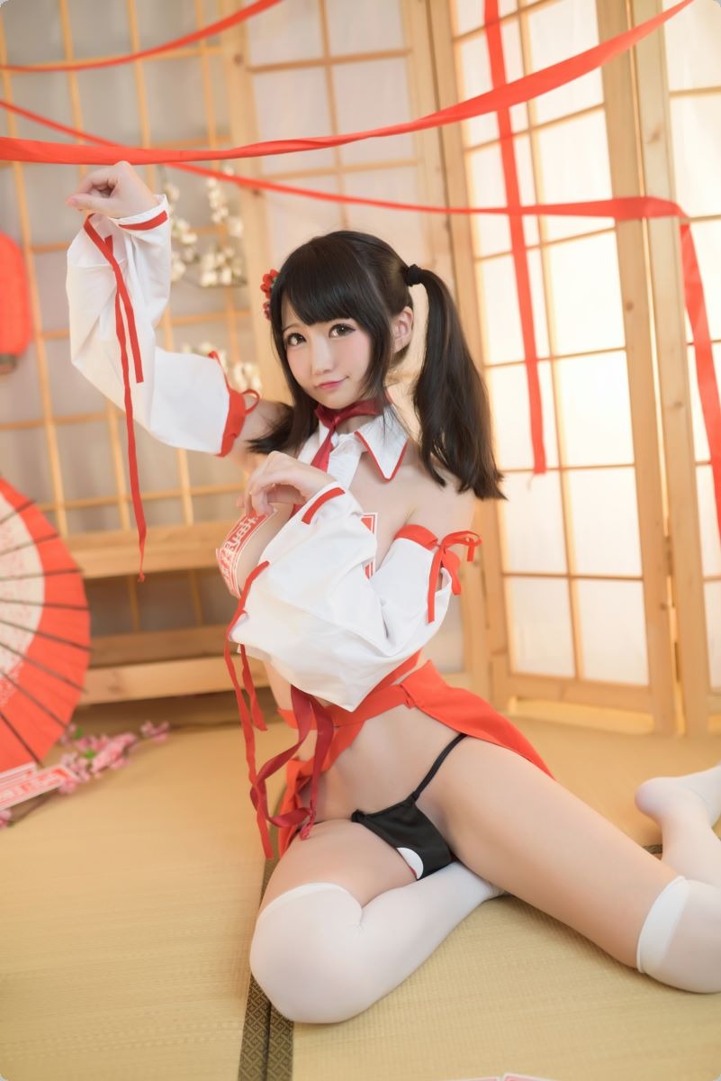 [Cos]魔物喵 - 巫女[53P] 41