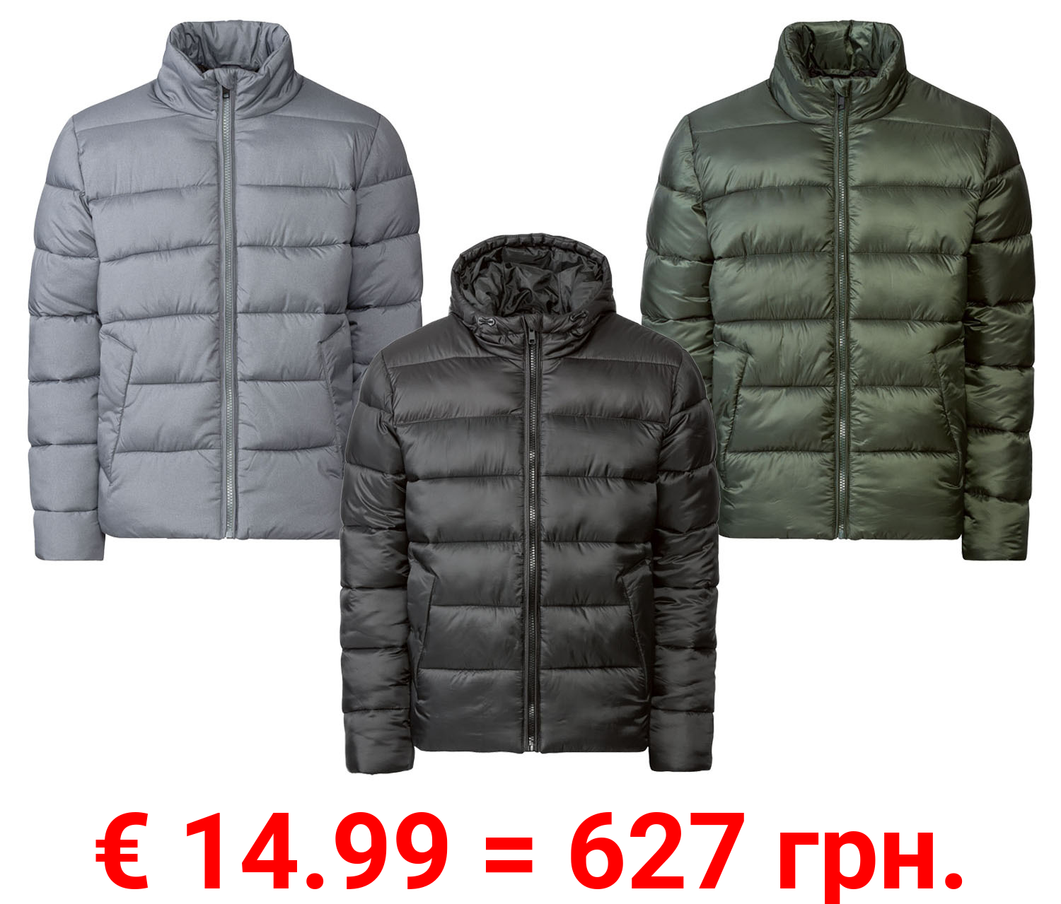 LIVERGY® Herren Steppjacke mit hervorragender Wärmeisolierung