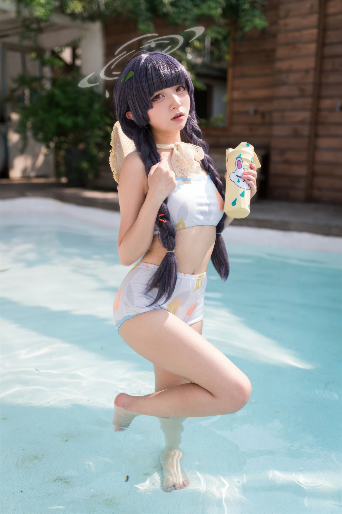 Cosplay 花铃 碧蓝档案 美游泳装 5