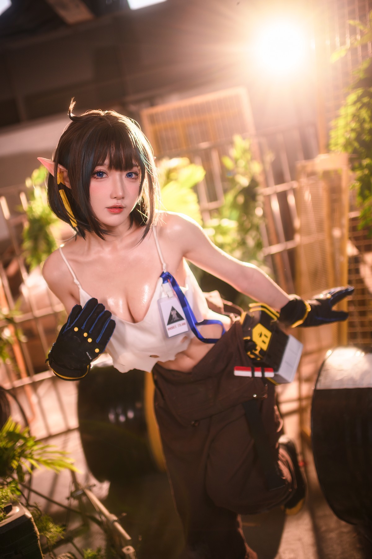阿包也是兔娘 Cosplay 森蚺 Forest Flea 18