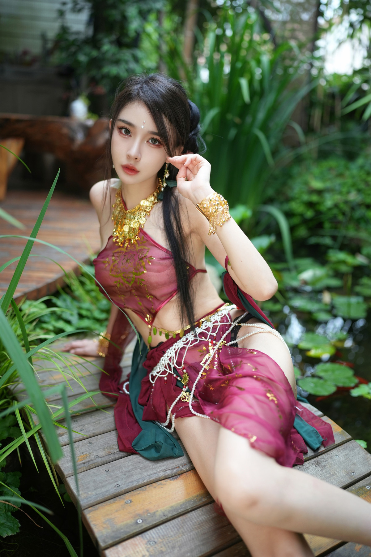 Cosplay 余多多Dudu 妲己的古风诱惑力 25