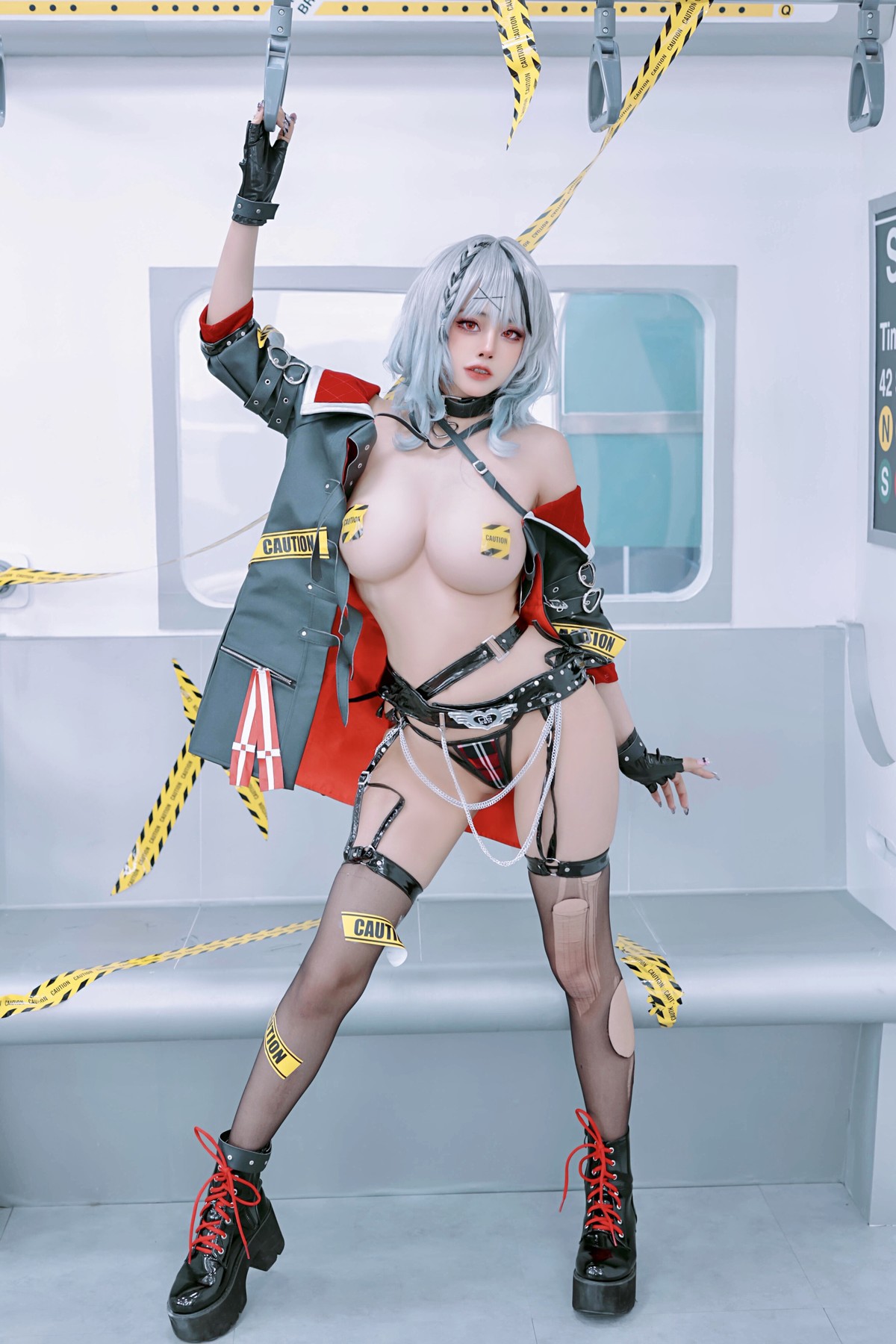 Cosplay 萝莉Byoru 沙花叉クロヱ Sakamata Chloe 17