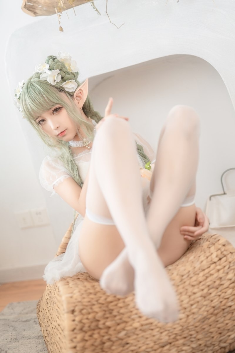 [Cos]蠢沫沫 -《尖耳国度》绿精[40P] 7