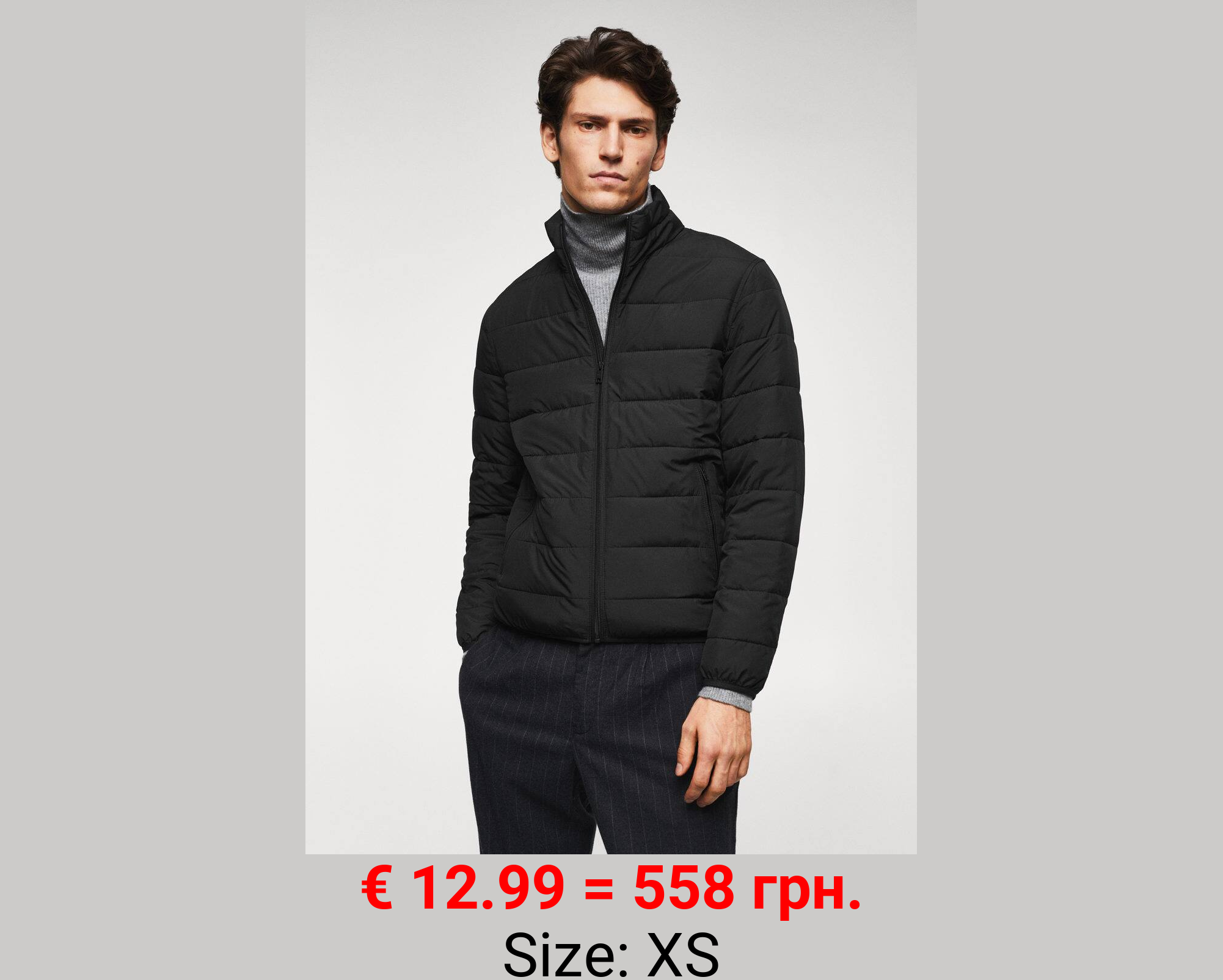 Chaqueta acolchada water repellent