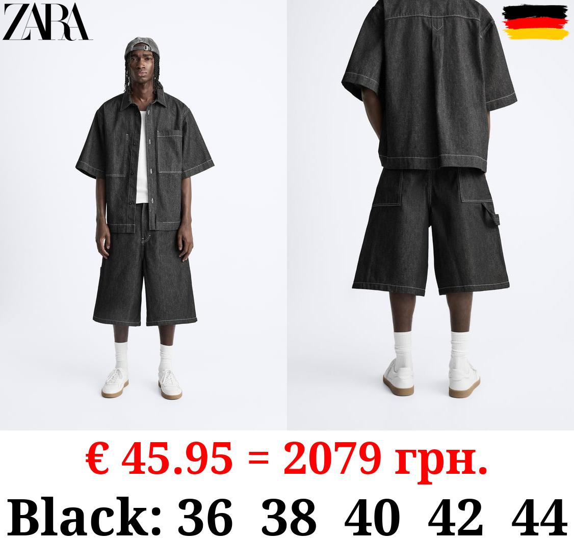 CARPENTER BERMUDA SHORTS WITH POCKET