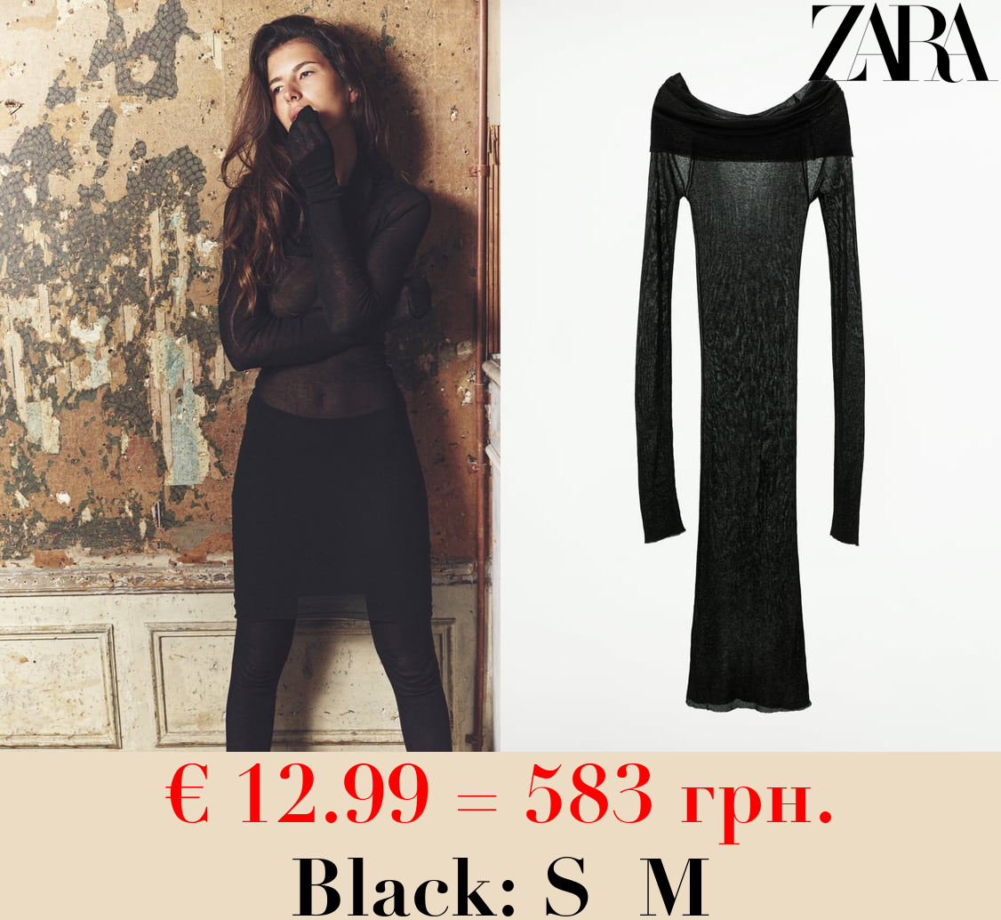 OFF-THE-SHOULDER MIDI DRESS