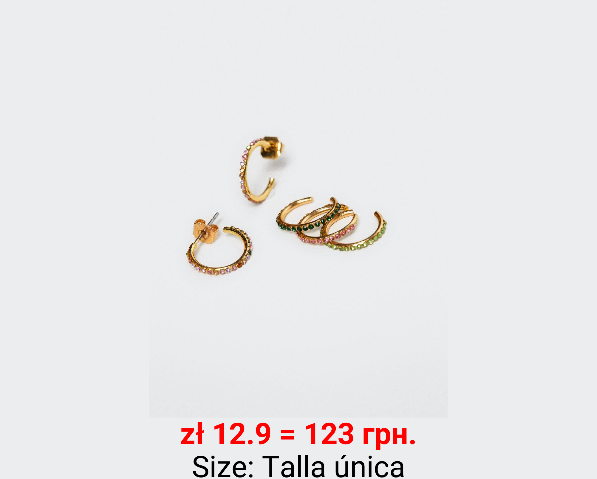 Set ear cuff pendiente