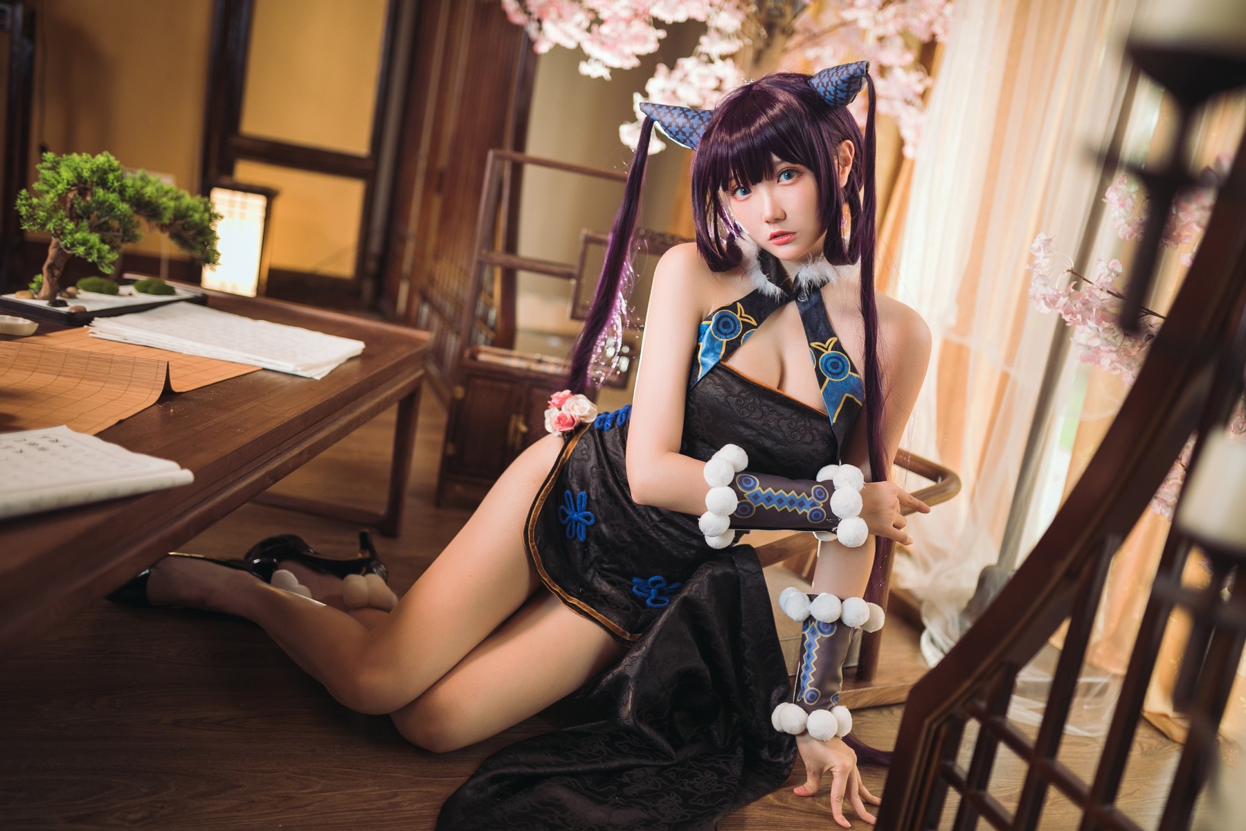 Cosplay 瓜希酱 杨贵妃 4