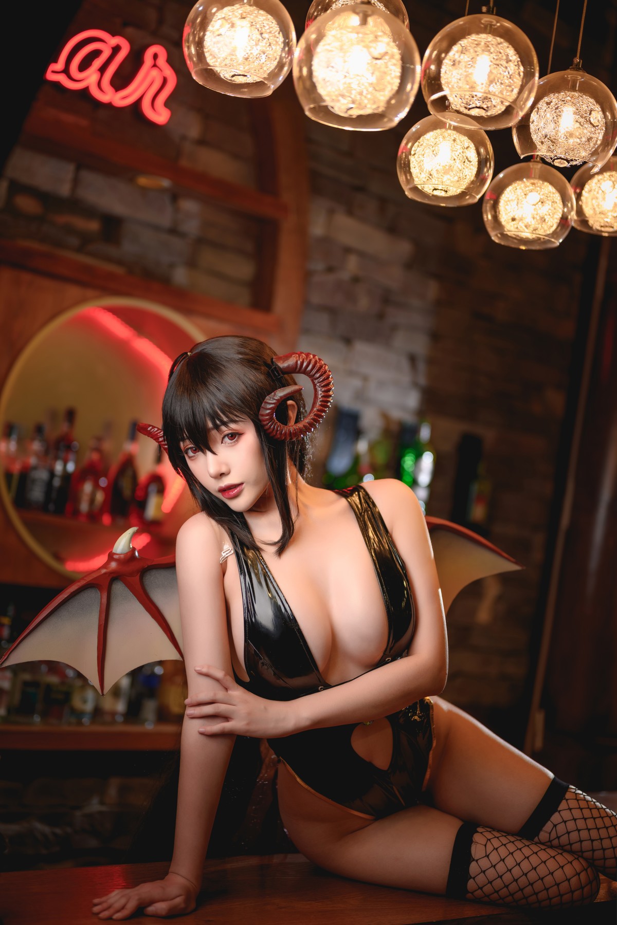 Cosplay 雯妹不讲道理 恶魔大凤 11