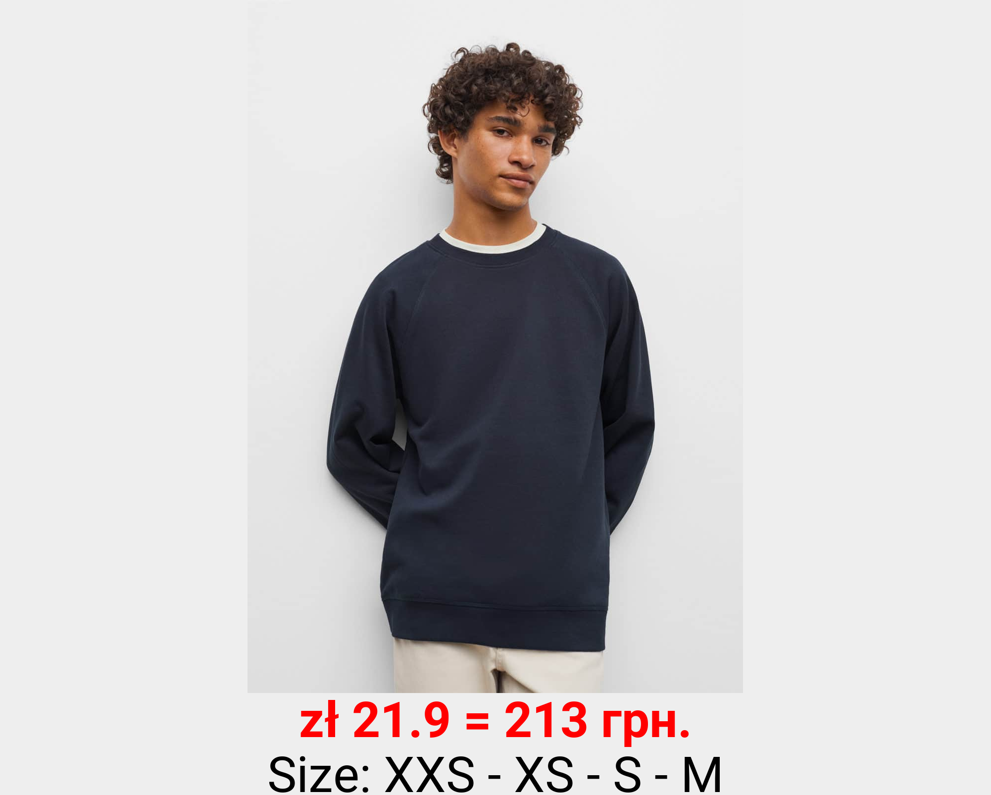 Sudadera básica algodón