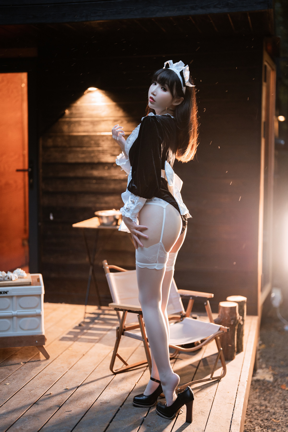 Cosplay 面饼仙儿 木屋女仆 Cabin Maid 19