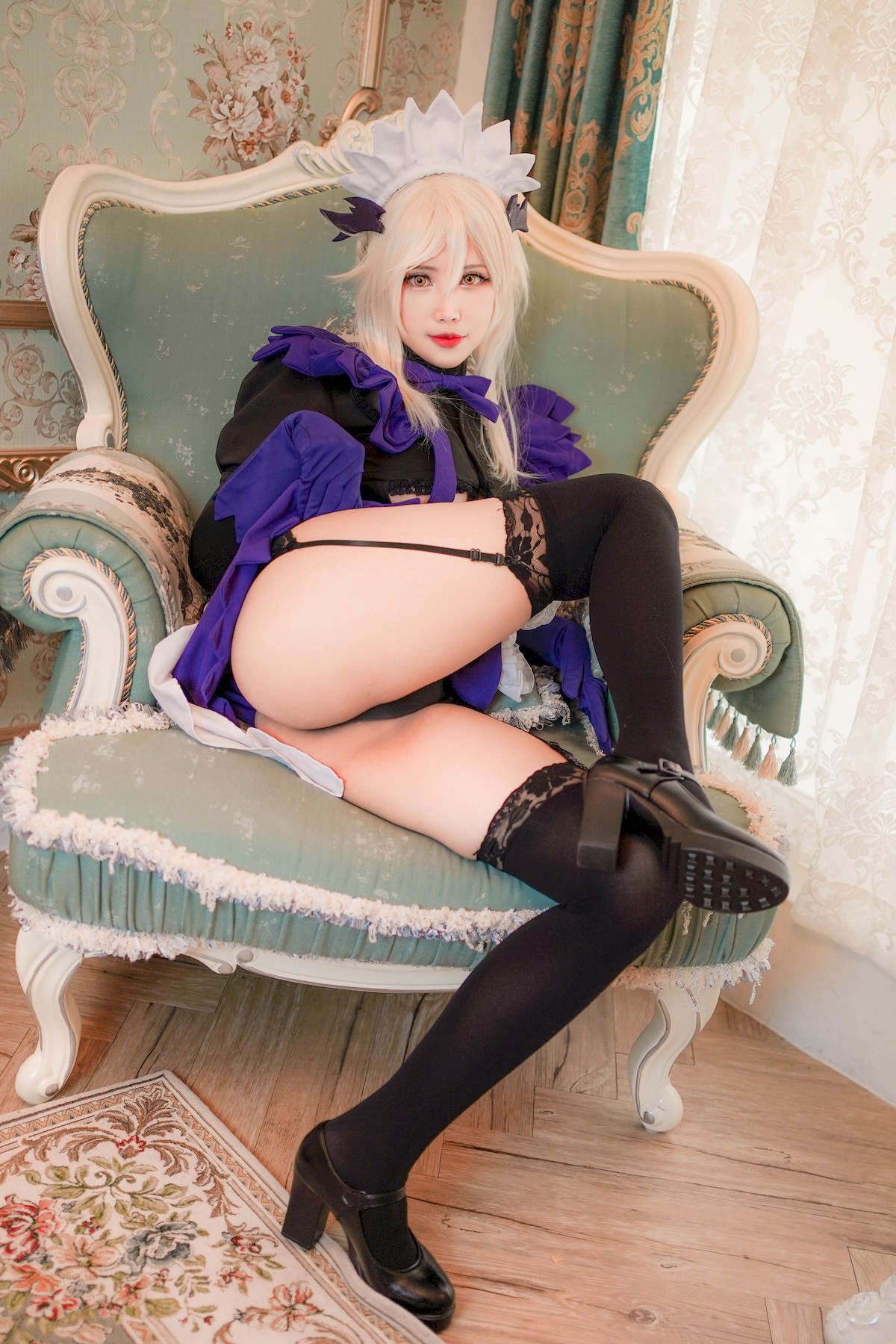 Cosplay KaYa萱 阿尔托莉雅女仆 4