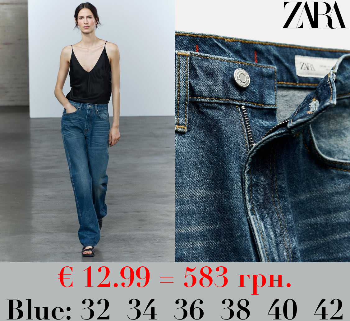 ZW COLLECTION BOOTCUT HIGH-WAIST JEANS