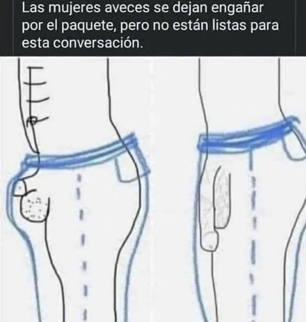 La verdad oculta bajo los pantalones