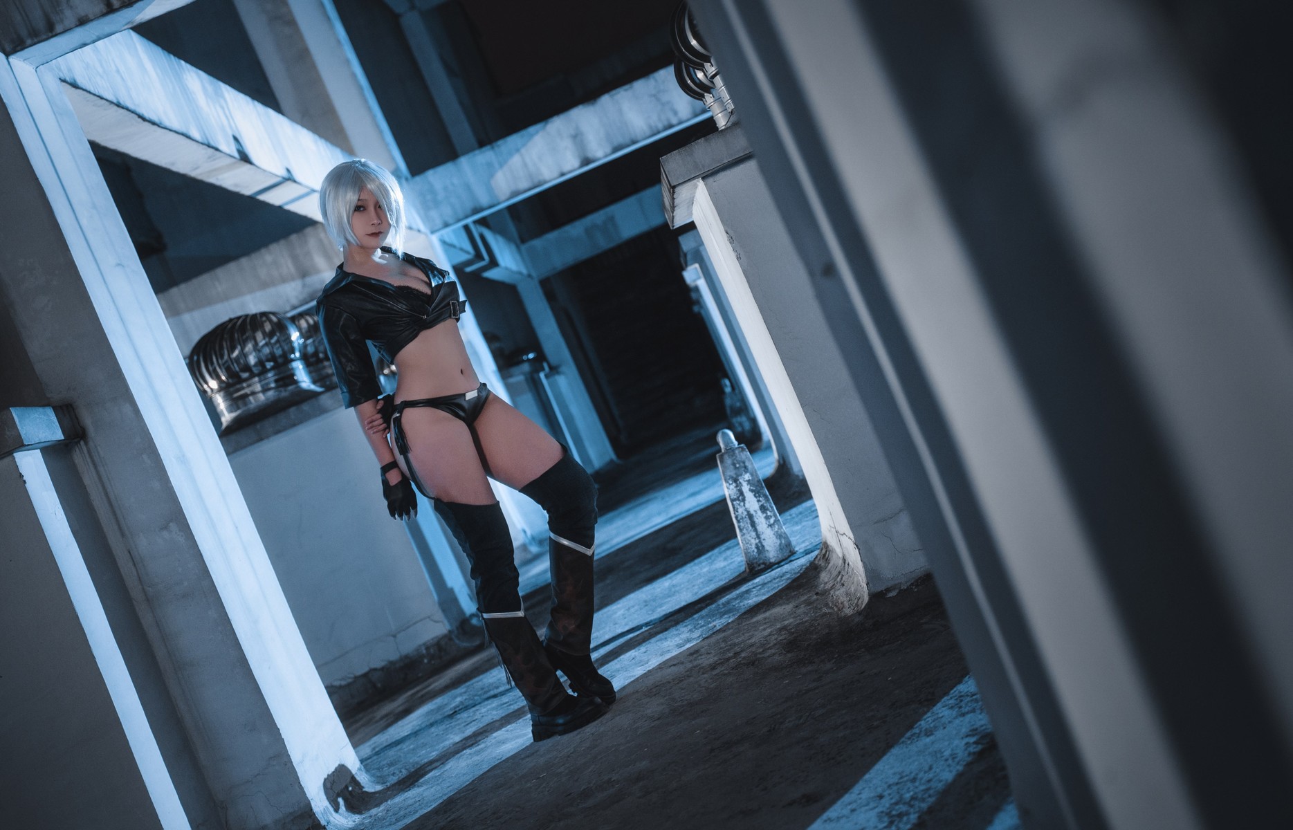 Cosplay 三刀刀Miido 拳皇安琪儿 18