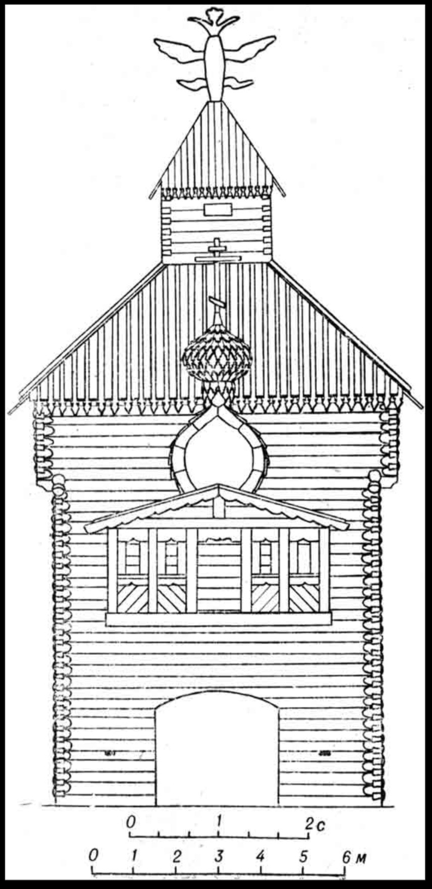 Башня Илимского Острога архитектура